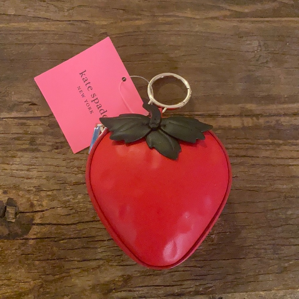 NEW Kate Spade Strawberry Coin Purse
